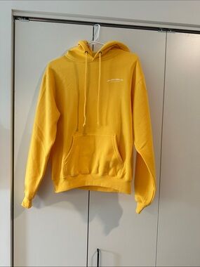 Women’s Hoodie Sweater in Bright Yellow